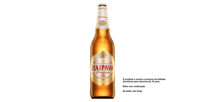 Cerveja Itaipava Premium 600ml
